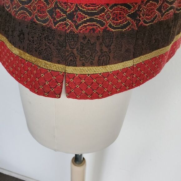 Coldwater creek colorful tapestry jacket - Picture 5 of 8
